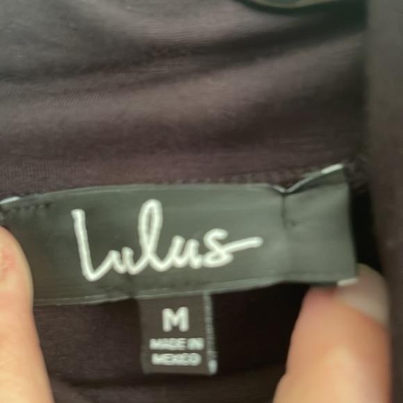 Lulus Little black dress size M - Picture 4 of 9